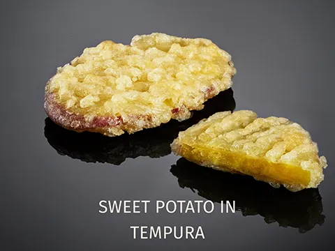 Süßkartoffel Tempura